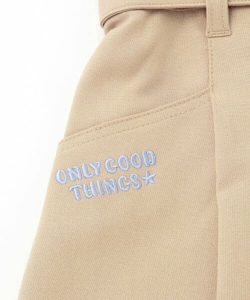 Lovetoxic / ラブトキシック ショート・ハーフ・半端丈パンツ | 【7days】ベルトつきキュロットパンツ | 詳細9
