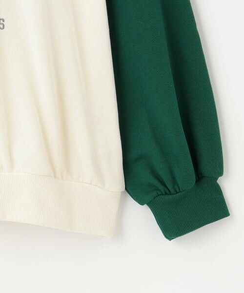 Lovetoxic / ラブトキシック スウェット | 【7days】ラグランチェックロゴトレーナー | 詳細6