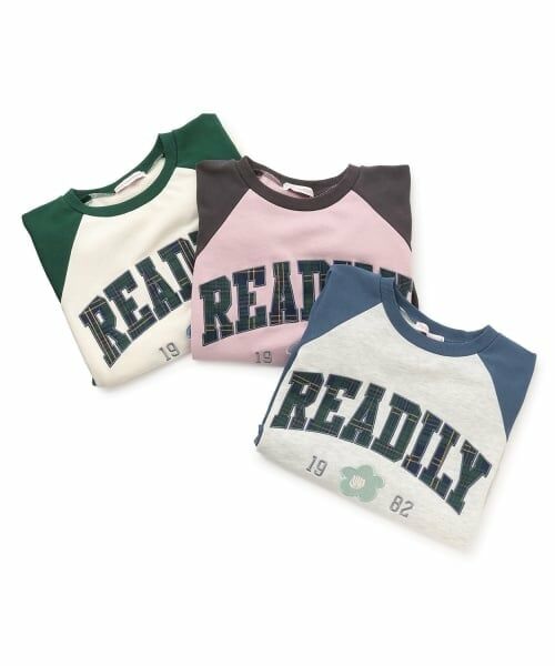 Lovetoxic / ラブトキシック スウェット | 【7days】ラグランチェックロゴトレーナー | 詳細8