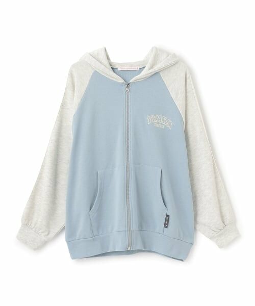 Lovetoxic / ラブトキシック パーカー | 【7days】袖配色ルーズジップパーカ | 詳細4