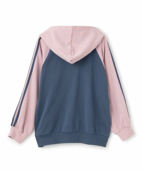 Lovetoxic / ラブトキシック パーカー | 【7days】袖配色ルーズジップパーカ | 詳細6