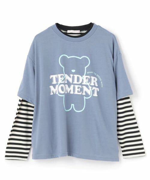 Lovetoxic / ラブトキシック Tシャツ | 【7days】【吸水速乾／さらさら】ルーズ半袖T+ロンTセット | 詳細10