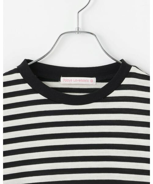 Lovetoxic / ラブトキシック Tシャツ | 【7days】【吸水速乾／さらさら】ルーズ半袖T+ロンTセット | 詳細5