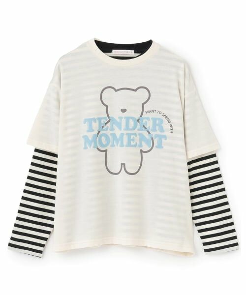 Lovetoxic / ラブトキシック Tシャツ | 【7days】【吸水速乾／さらさら】ルーズ半袖T+ロンTセット | 詳細9