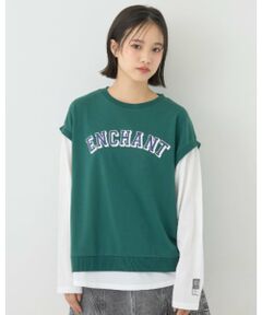 Lovetoxic / ラブトキシック Tシャツ | 【7days】【吸水速乾／さらさら】ベストレイヤード長袖Tシャツ