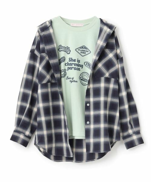 Lovetoxic / ラブトキシック パーカー | 【7days】【吸水速乾】チェックシャツパーカー+速乾ロンTセット | 詳細17