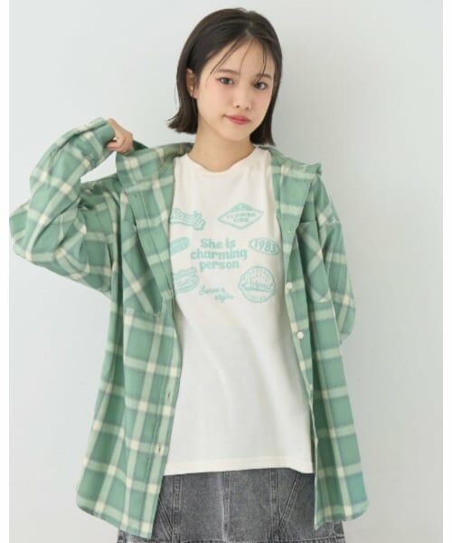 Lovetoxic / ラブトキシック パーカー | 【7days】【吸水速乾】チェックシャツパーカー+速乾ロンTセット | 詳細20