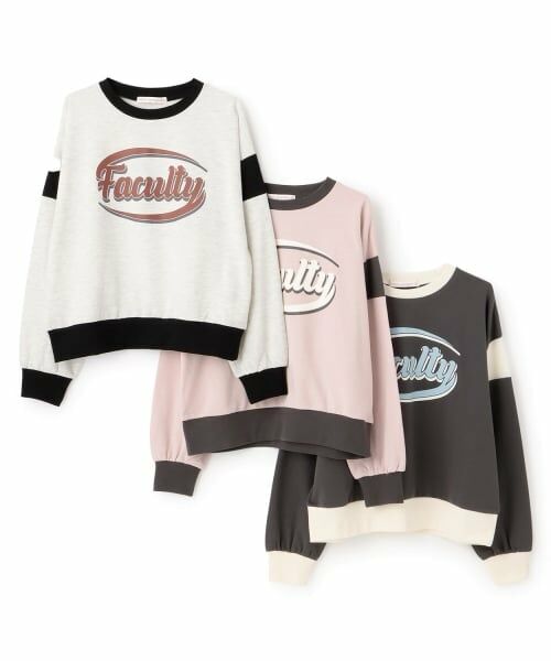 Lovetoxic / ラブトキシック スウェット | 【7days】吸水速乾袖切替トレーナー | 詳細11