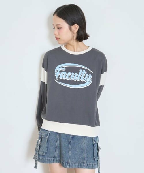 Lovetoxic / ラブトキシック スウェット | 【7days】吸水速乾袖切替トレーナー | 詳細2