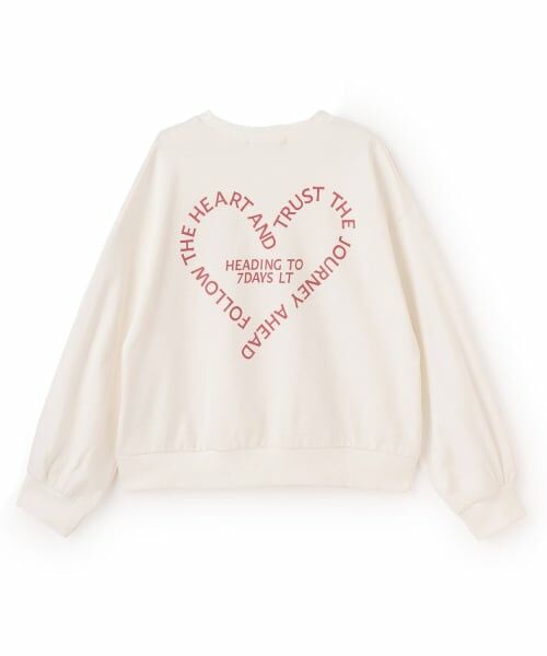 Lovetoxic / ラブトキシック スウェット | 【7days】ロゴハートトレーナー | 詳細2
