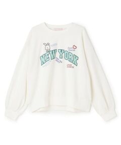 Lovetoxic / ラブトキシック スウェット | 【７days】カレッジモチーフトレーナー