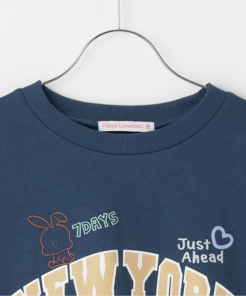 Lovetoxic / ラブトキシック スウェット | 【７days】カレッジモチーフトレーナー | 詳細3