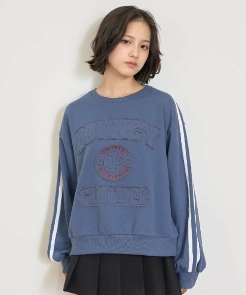 Lovetoxic / ラブトキシック スウェット | 【7days】袖ライントレーナー | 詳細2