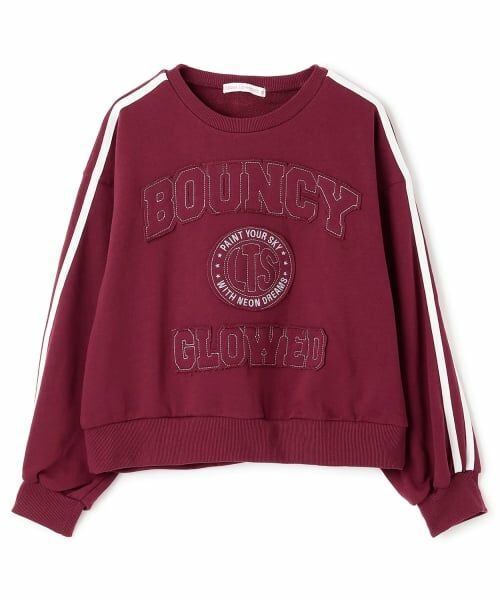 Lovetoxic / ラブトキシック スウェット | 【7days】袖ライントレーナー | 詳細7