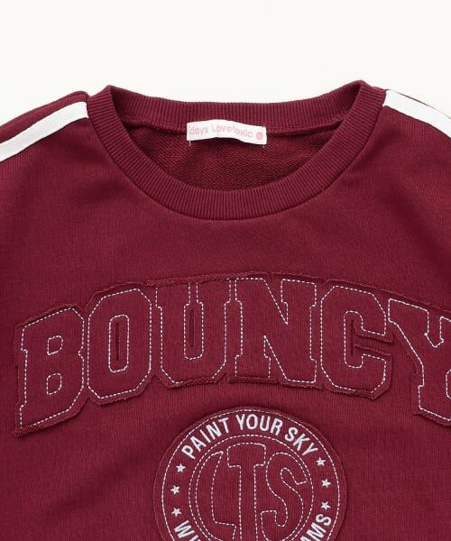 Lovetoxic / ラブトキシック スウェット | 【7days】袖ライントレーナー | 詳細9