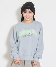 Lovetoxic / ラブトキシック スウェット | 【7days】ロゴフラワートレーナー