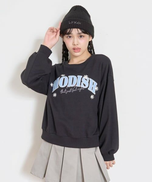 Lovetoxic / ラブトキシック スウェット | 【7days】ロゴフラワートレーナー | 詳細2