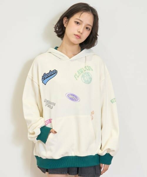 Lovetoxic / ラブトキシック パーカー | 【7days】配色パーカー | 詳細1