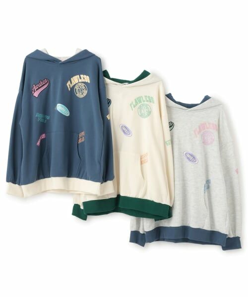 Lovetoxic / ラブトキシック パーカー | 【7days】配色パーカー | 詳細14