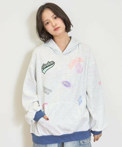 Lovetoxic / ラブトキシック パーカー | 【7days】配色パーカー | 詳細3