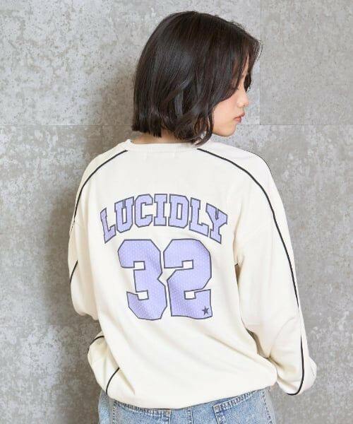 Lovetoxic / ラブトキシック スウェット | 【7days】ゲームトレーナー（アイボリー）