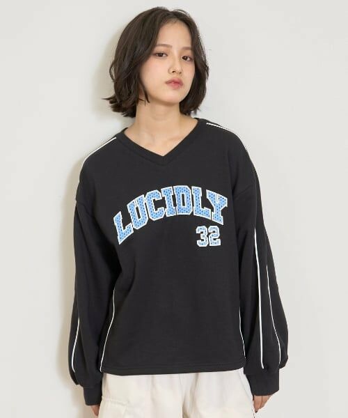 Lovetoxic / ラブトキシック スウェット | 【7days】ゲームトレーナー（黒）