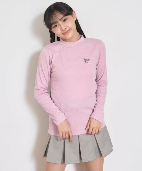 Lovetoxic / ラブトキシック Tシャツ | 【7ｄａｙｓ】ハイネックテレコTシャツ | 詳細8