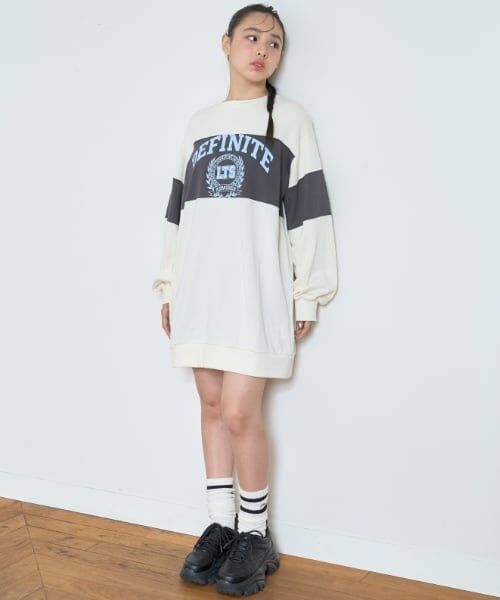 Lovetoxic / ラブトキシック ミニ丈・ひざ丈ワンピース | 【7days】切替ワンピース | 詳細1