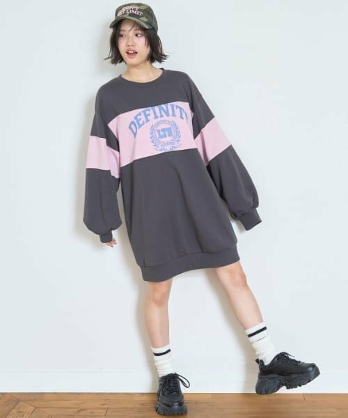 Lovetoxic / ラブトキシック ミニ丈・ひざ丈ワンピース | 【7days】切替ワンピース | 詳細3