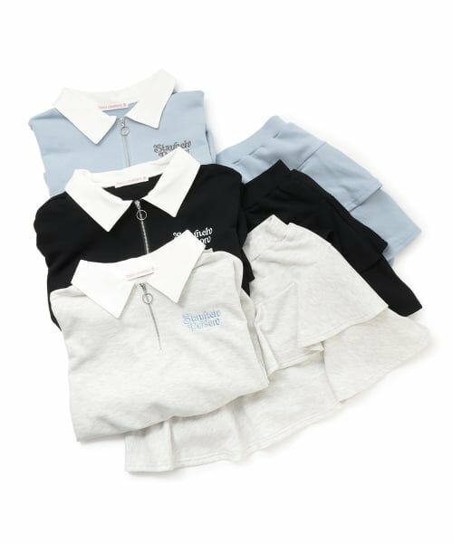 Lovetoxic / ラブトキシック スウェット | 【7days】ポロ衿ハーフジップセットアップ | 詳細4