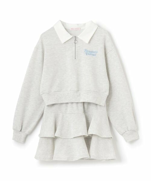 Lovetoxic / ラブトキシック スウェット | 【7days】ポロ衿ハーフジップセットアップ | 詳細6