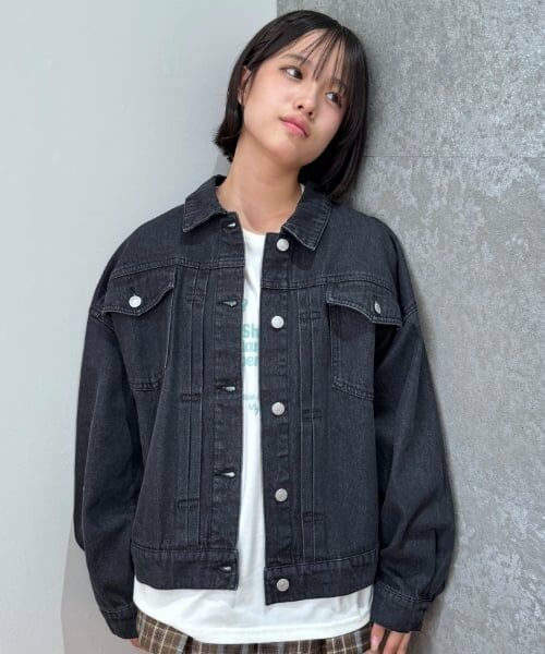 Lovetoxic / ラブトキシック ブルゾン | 【7days】Gジャン（黒）