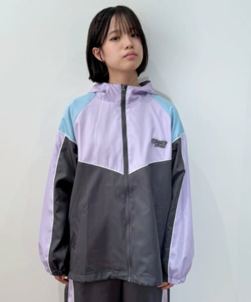 Lovetoxic / ラブトキシック ブルゾン | 【7days】ウインドブレーカー（チャコール）