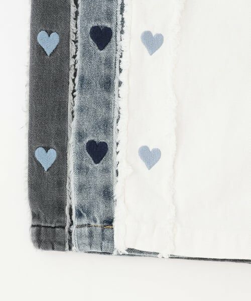 Lovetoxic / ラブトキシック その他パンツ | 【7days】脇ハート刺しゅうワイドパンツ | 詳細11