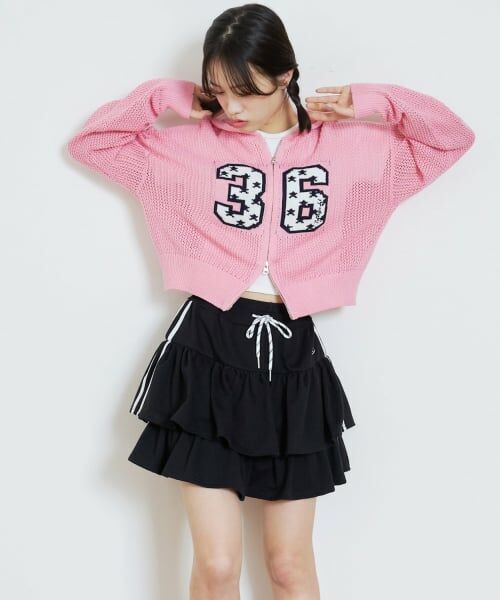 Lovetoxic / ラブトキシック ショート・ハーフ・半端丈パンツ | 【7days】ラインフリルスカパン | 詳細1