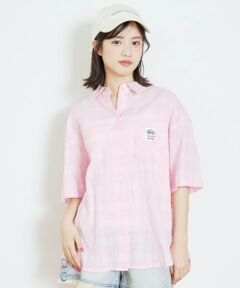 Lovetoxic / ラブトキシック シャツ・ブラウス | 【7days】チェックビック半袖シャツ