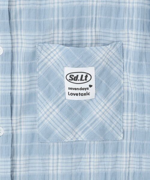 Lovetoxic / ラブトキシック シャツ・ブラウス | 【7days】チェックビック半袖シャツ | 詳細15