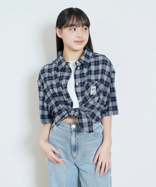 Lovetoxic / ラブトキシック シャツ・ブラウス | 【7days】チェックビック半袖シャツ | 詳細5