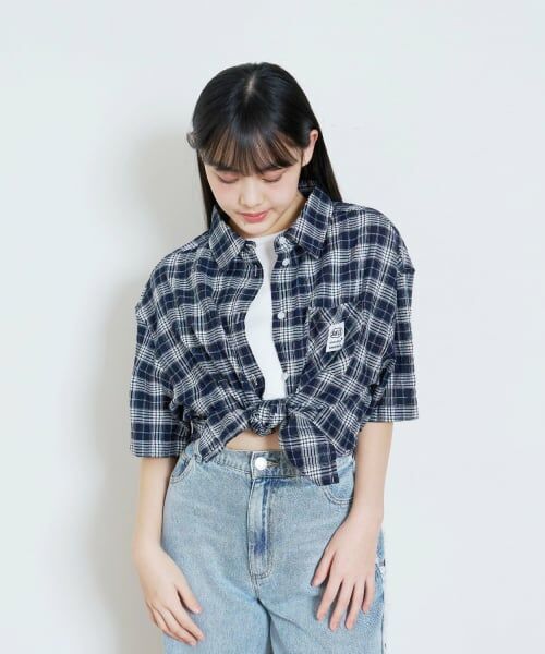 Lovetoxic / ラブトキシック シャツ・ブラウス | 【7days】チェックビック半袖シャツ | 詳細6