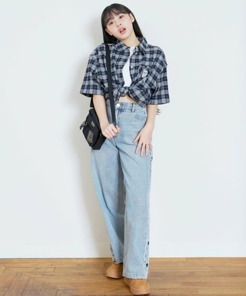 Lovetoxic / ラブトキシック シャツ・ブラウス | 【7days】チェックビック半袖シャツ | 詳細8