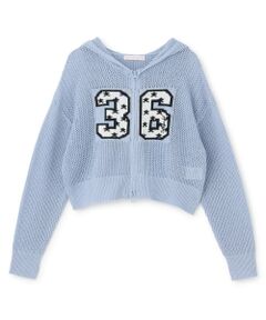 Lovetoxic / ラブトキシック パーカー | 【7days】メッシュニットパーカー