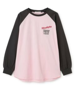 Lovetoxic / ラブトキシック Tシャツ | 【7days】ラグランチュニックTシャツT