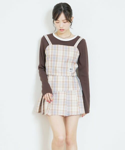 Lovetoxic / ラブトキシック キャミソール・チューブトップ | 【7days】サイドラインキャミセツトアップ | 詳細2