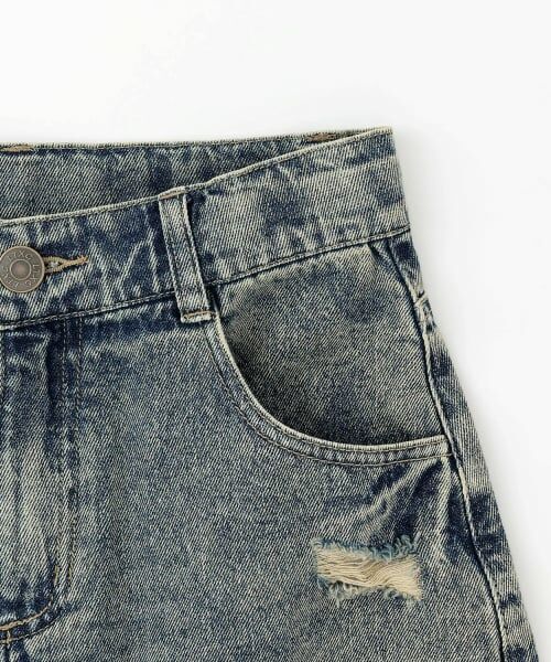 Lovetoxic / ラブトキシック ショート・ハーフ・半端丈パンツ | 【LTXC】ダメージデニムショートパンツ | 詳細15