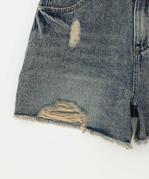 Lovetoxic / ラブトキシック ショート・ハーフ・半端丈パンツ | 【LTXC】ダメージデニムショートパンツ | 詳細16