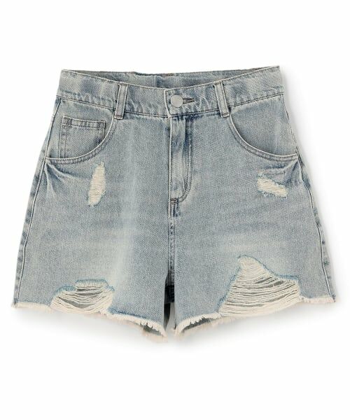 Lovetoxic / ラブトキシック ショート・ハーフ・半端丈パンツ | 【LTXC】ダメージデニムショートパンツ | 詳細8