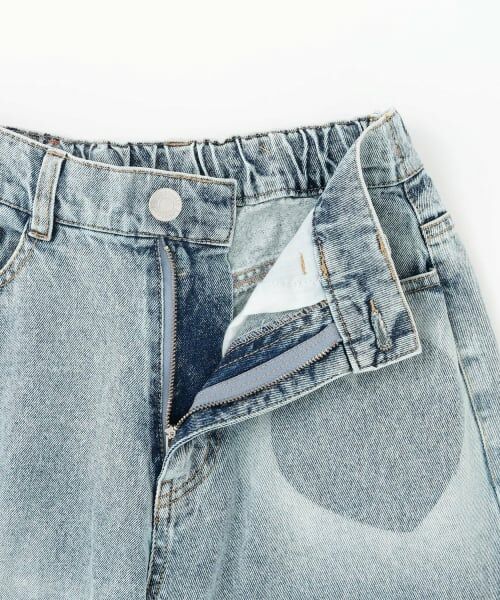 Lovetoxic / ラブトキシック その他パンツ | 【LTXC】モチーフスプレーデニムワイドパンツ | 詳細12