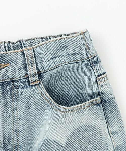 Lovetoxic / ラブトキシック その他パンツ | 【LTXC】モチーフスプレーデニムワイドパンツ | 詳細13