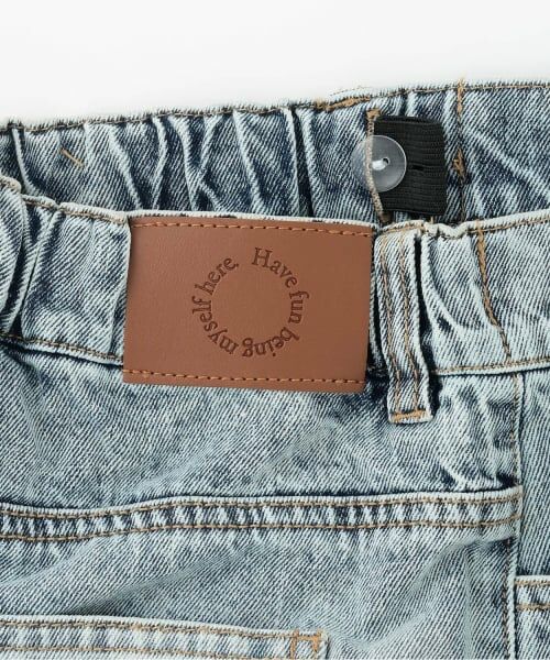 Lovetoxic / ラブトキシック その他パンツ | 【LTXC】モチーフスプレーデニムワイドパンツ | 詳細3