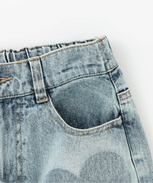 Lovetoxic / ラブトキシック その他パンツ | 【LTXC】モチーフスプレーデニムワイドパンツ | 詳細5